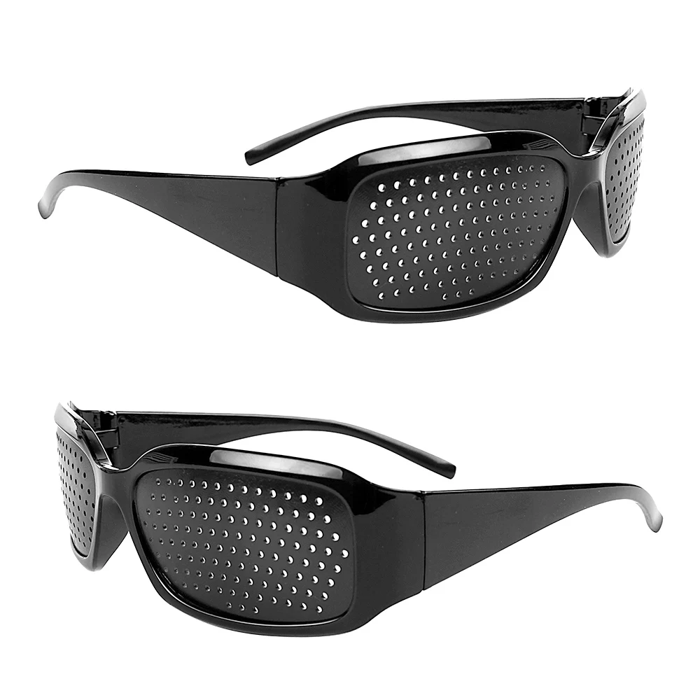 

Очки для защиты от близорукости, очки с отверстиями для пальцев, очки для глаз для упражнений, улучшение зрения, унисекс, европейские очки