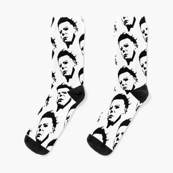 

Micheal Myers Crew Socks Sports Cotton Girls Short Cute Breathable Ladies Funny Mens Black Best Comfortable Autumn Pattern