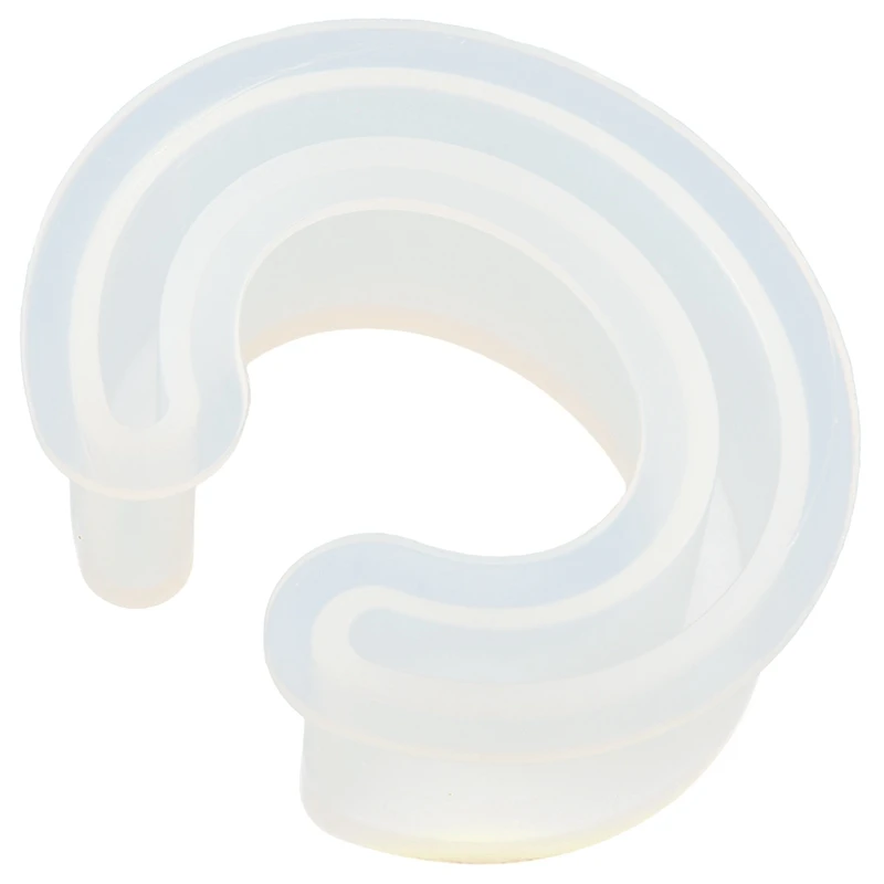 

New Open Cuff Silicone Mold Jewelry Making Bracelet Bangle Mould For Resin Flower DIY