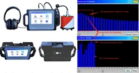 pqwt cl300 ultrasonic leak detector high accuracy water pipeline leak detector equipment