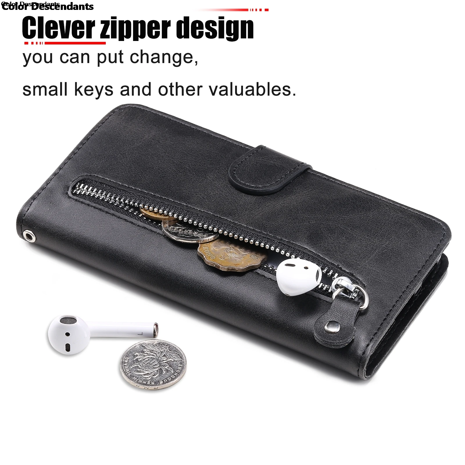 Кожаный чехол на молнии Edge20 Pro для Motorola Edge 20 Lite 20Pro XT2153-1