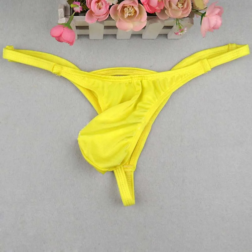 

Men Sexy G String Thongs Jockstrap Bikini Fashion Underwear Sissy Pouch Briefs Gays Clothes Sissy Panties Inmitate Man Lingerie