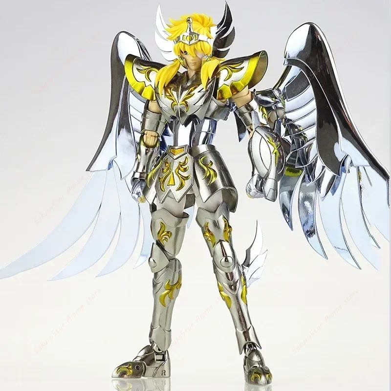 Фото В наличии: Модель ST Saint Seiya Myth Cloth EX Cygnus Hyoga SOG, металлическая броня, фигурка рыцаря Зодиака, модель. №2