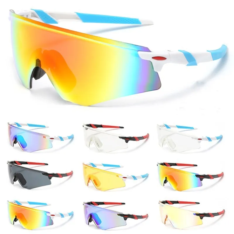 

2022 Fashion Men's Sports Sunglasses Classic Brand Design Sports Windproof Goggle Sun Glasses UV400 Sports Sunglasses For Men