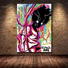 Плакат на стену с аниме Наруто Какаси удзумаки, Саске, психопсид, художественное оформление, принты на холсте, картина для детской комнаты, украшение для дома