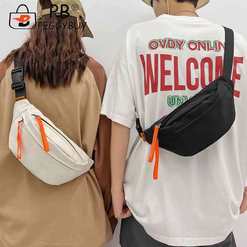 

Модная однотонная водонепроницаемая сумка через плечо, дорожная нагрудная сумочка на молнии для телефона, регулируемый ремешок для активного отдыха, походов