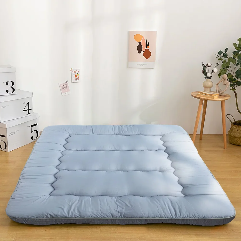 

Японский напольный матрас, матрас Futon, утолщенный серый коврик для сна