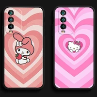 hello kitty cute phone cases for xiaomi redmi 7 7a 9 9a 9t 8a 8 2021 7 8 pro note 8 9 note 9t funda coque