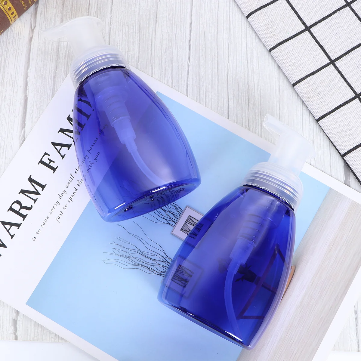 

Dispenser Soap Bottle Foaming Pump Lotion Liquid Hand Foam Refillable Kitchen Bathroom Countertop Shampoo