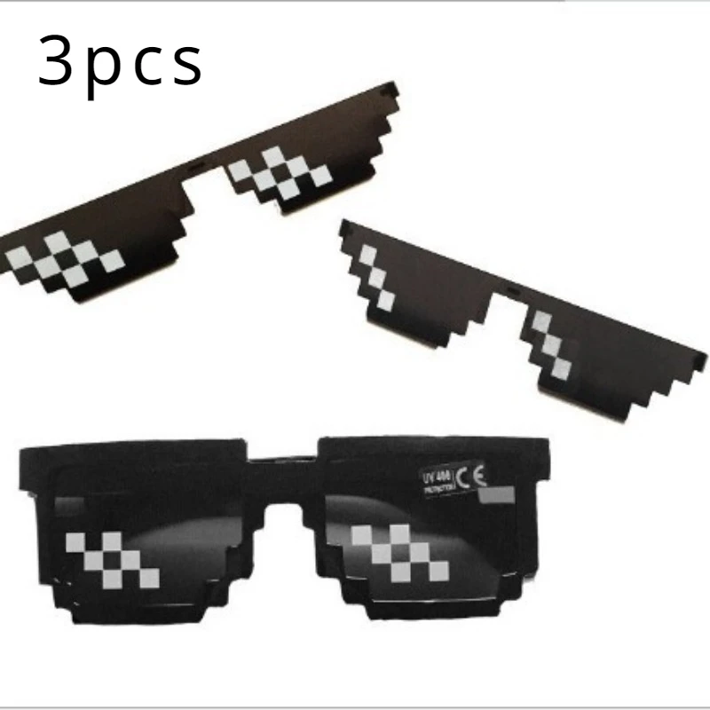 3 шт. новые двухмерные солнцезащитные очки My World