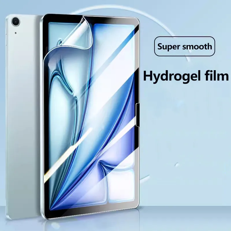 ПЭТ для iPad Pro 13 2024 7th 11 Air11 6 Air13 Air 5 4 3Pro 2 1 10th 10 9 7 Mini 3 Pro12.9 мягкая пленка экрана