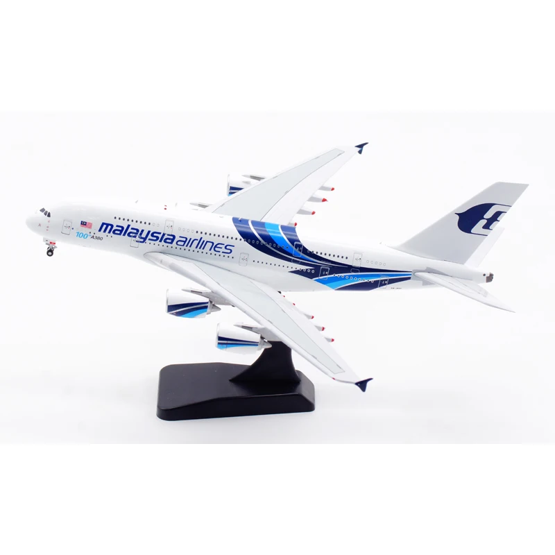 

1/400 Scale Aviation AV4138 Malaysia Airlines Airbus A380 9M-MNF Alloy Die Cast Passenger Aircraft Model Collection Toy Gift