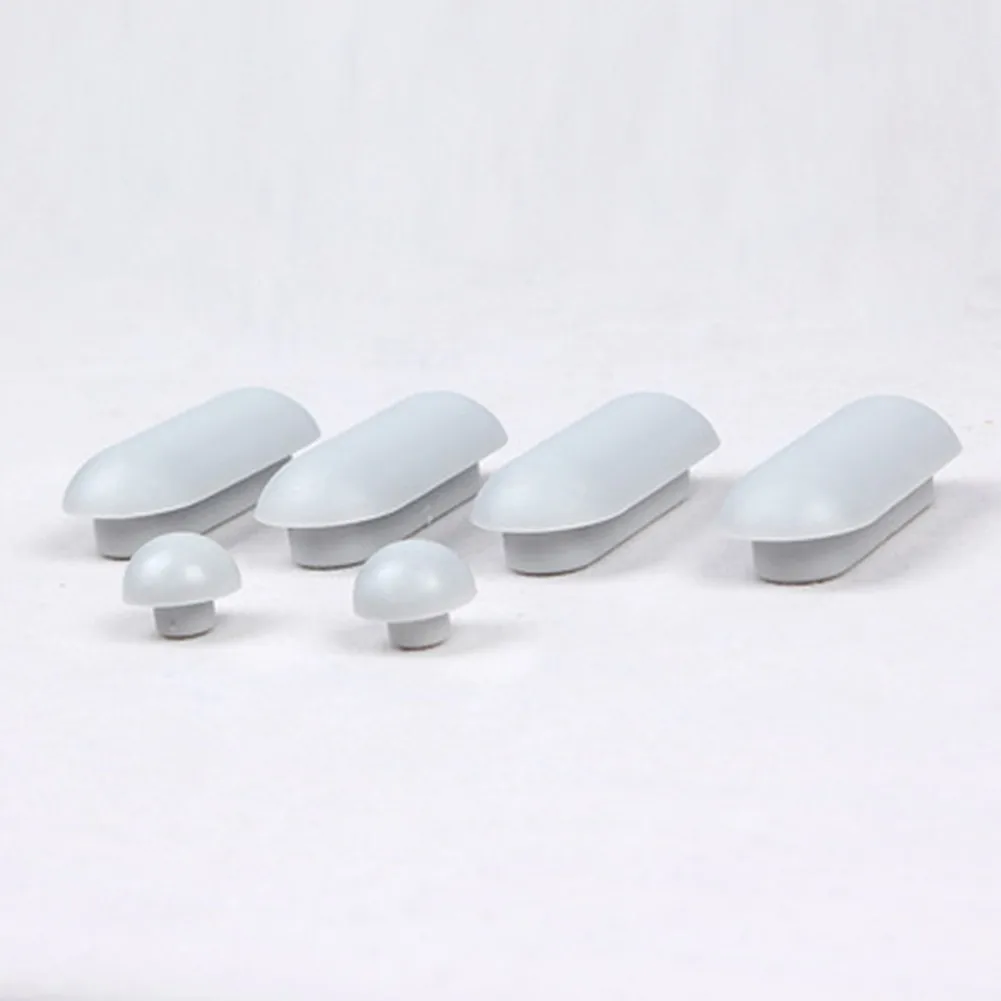 

6PCS TPE Antislip Toilet Cover Gasket Bumper Self-adhesive Seat Cushioning Pads Provides Bathroom Buffering Protective