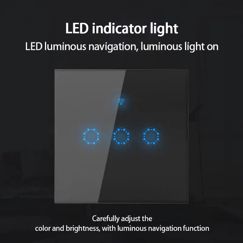 

Умный выключатель с поддержкой Wi-Fi, 90-250 В