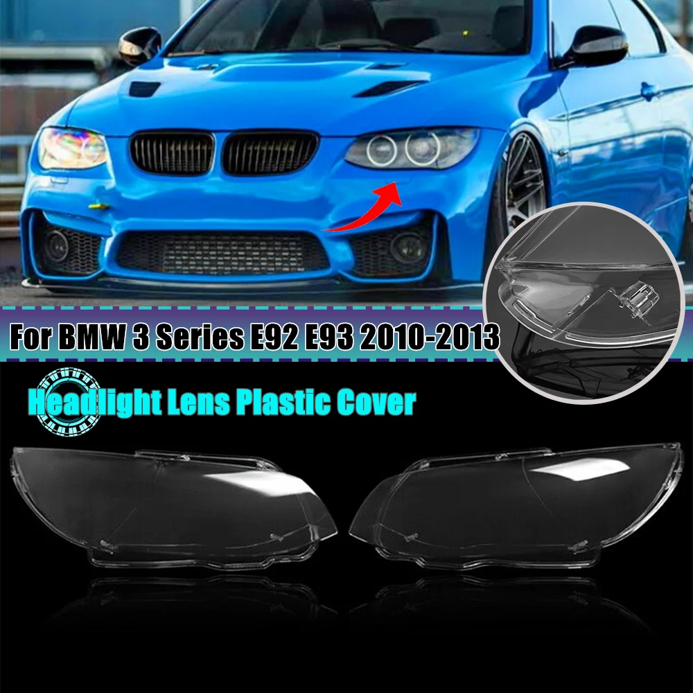 

Car Left Right Headlight Headlamp Light Clear Lens For BMW 3 Series E92 For Coupe / E93 Convertible 2010-2013 Replacement Part