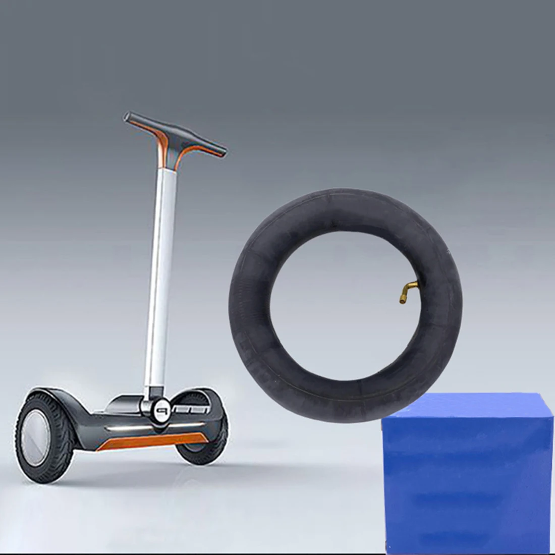

Inner Tube Universal For 10*2.0/2.125/2.5 Electric Scooter Rubber Tire Durable 10 Inch Butyl Rubber Curved Nozzle Wear Tires