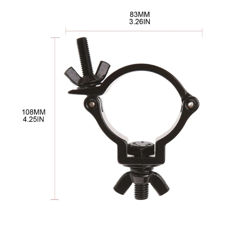 DJ Light из алюминиевого материала сценический светильник 100 кг 48-51 мм крючок