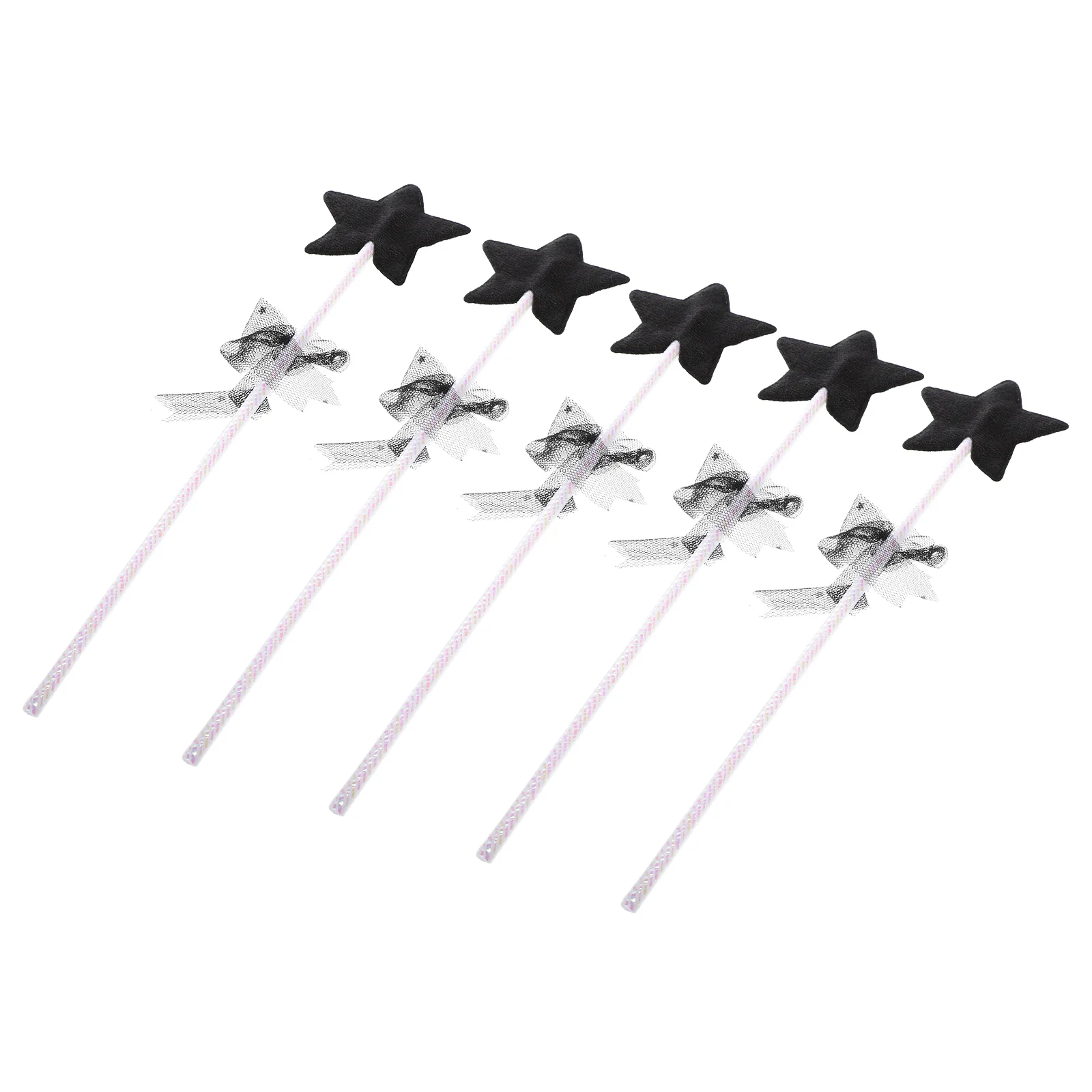 

5PCS Five-pointed Star Fairy Stick Decoration Kid Cosplay Prop