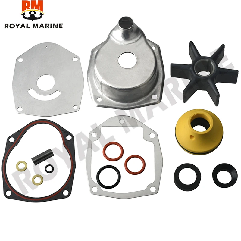 Water Pump Impeller Repair Kit 817275Q05 Replacement for 200 225 250 Mercruiser Alpha One Gen II 1991‑2021 boat engine parts