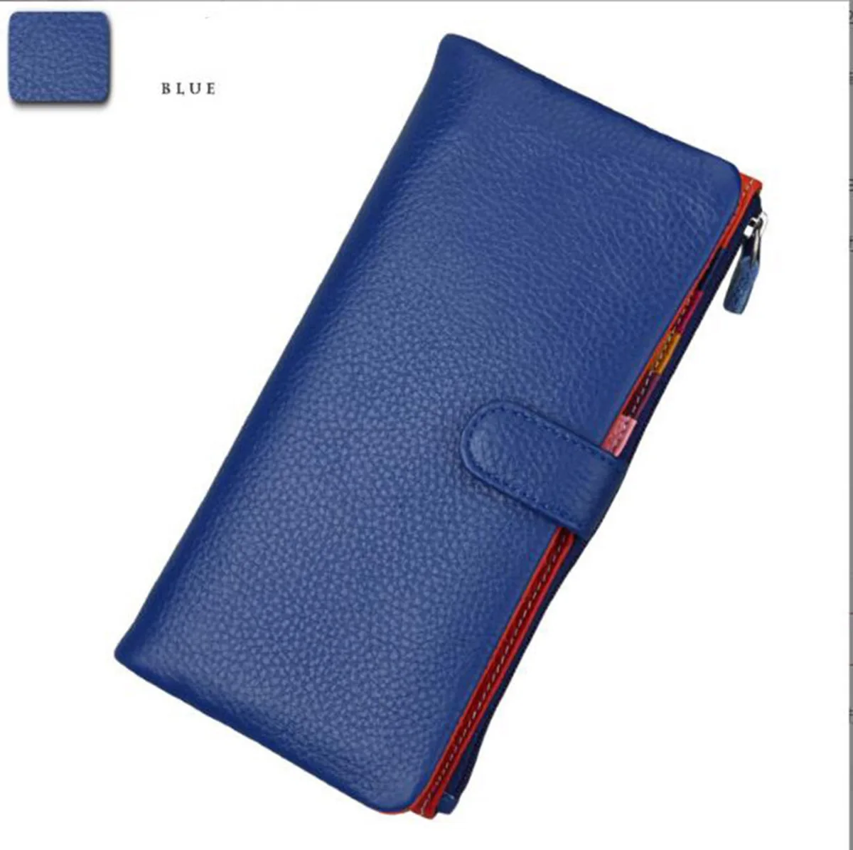 Hot Popular  candy-colored leather lady's  Wallet Large capacity multi-card  bank card holder  Mini  handbag