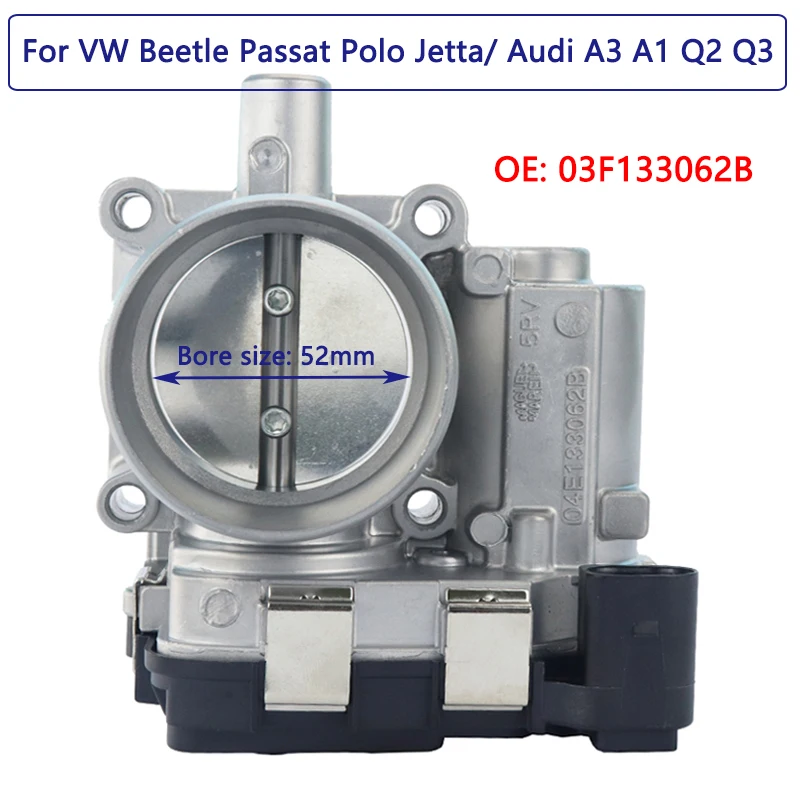 03F133062B корпус дроссельной заслонки для TSI VW GOLF PASSAT POLO 1 2 4 TSi Jetta Beetle AUDI A1 A3 Q2 Q3 клапан