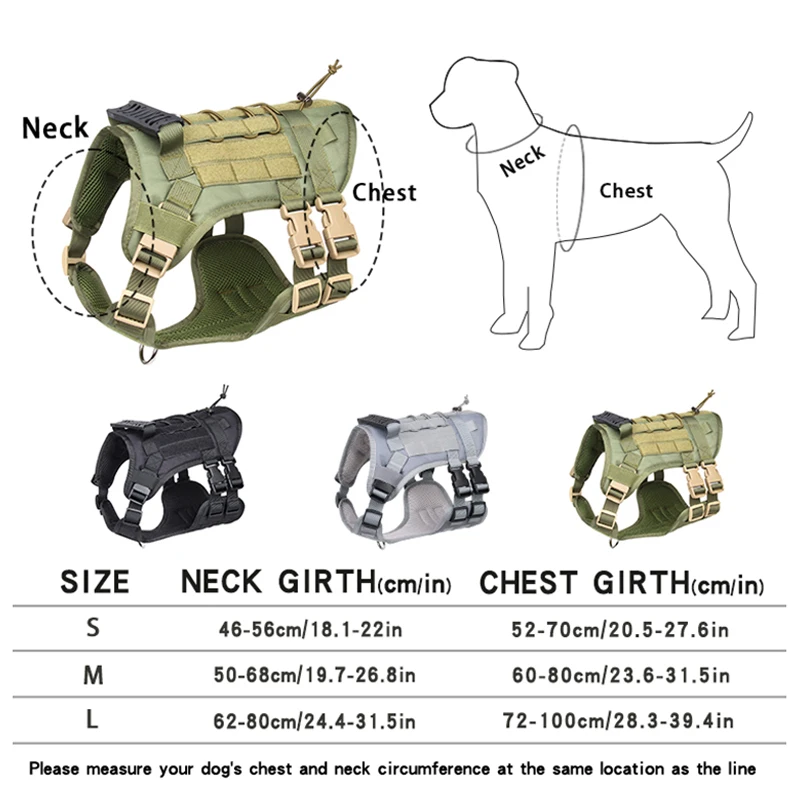 Тактическая шлейка для собак жилет тренировок больших и средних питомцев К9