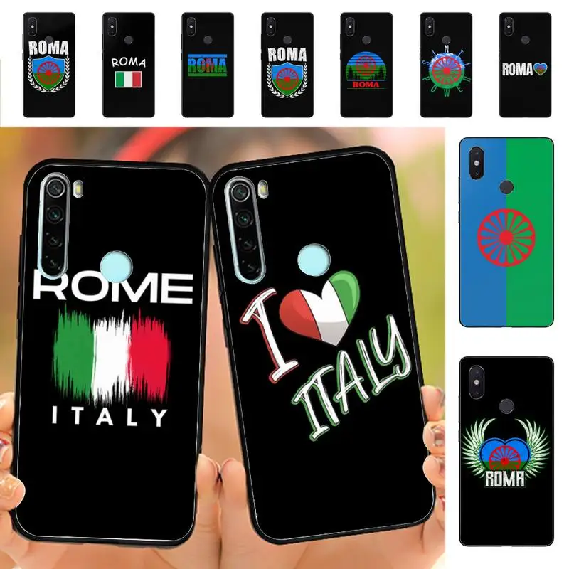 

Roma Flag Phone Case for Redmi Note 8 7 9 4 6 pro max T X 5A 3 10 lite pro