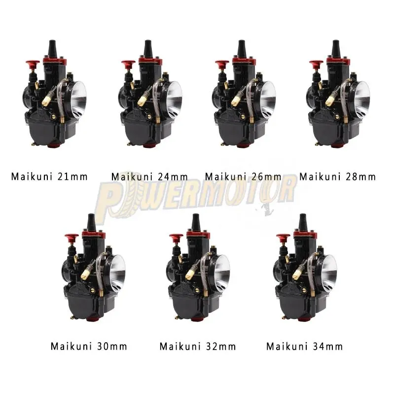 Плоский Карбюратор Для Мотоцикла Mikuni PWK 21-34 Мм Гидроабразивный Материал