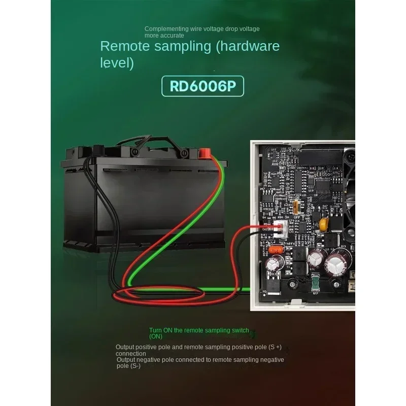 RD6006P высокоточный источник питания с регулировкой напряжения Ruideng электролиз