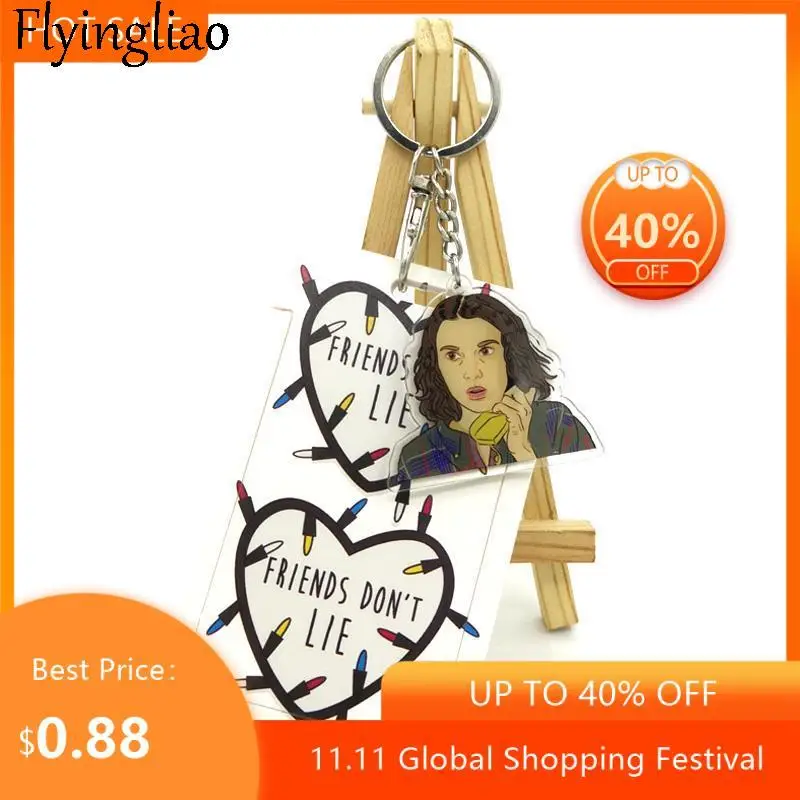 

Stanger things Characters key chain fashion key chain bag key chain jewelry key chain Trinket key chain accessories