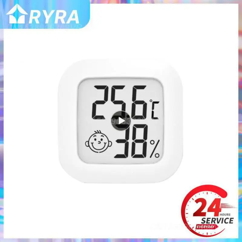 

Lcd Digital Room Thermometer Temperature Humidity Meter Sensor Mini Upgrade Gauge Weather Station Thermohygrometer Digital Room