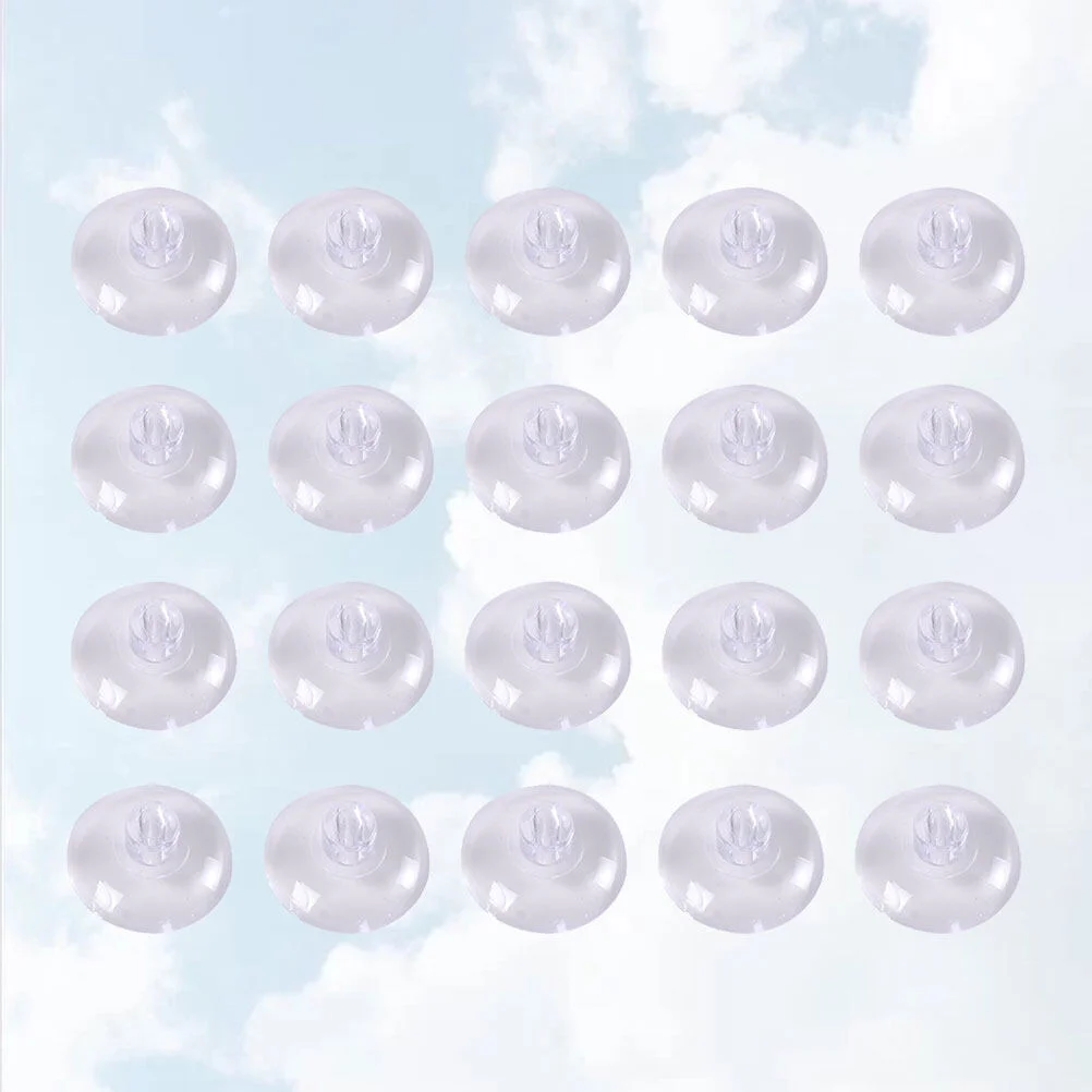 200PCS Clear Silicone Ear Pin Safety Backs Comfortable Ear Stud Stoppers Replacement for Earring Accessories
