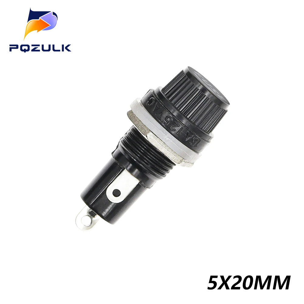 

5 шт. стеклянные держатели предохранителей PQZULK 5*20/6*30mm