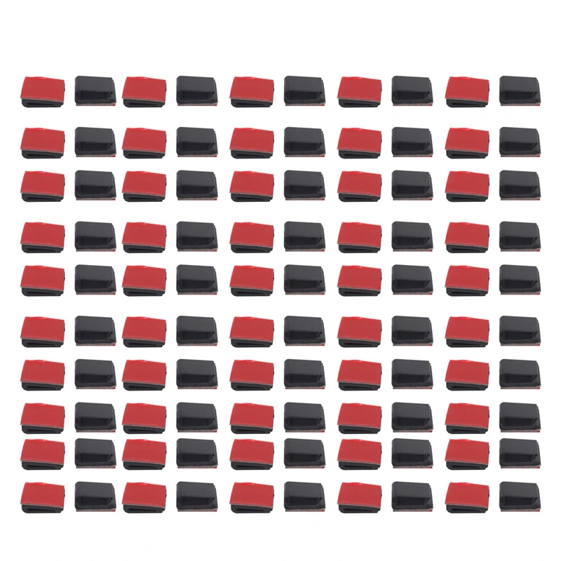 

Adhesive Cable Clips, 100Pcs Cable Management Cable Organizer For Car, Home And Office (Black)