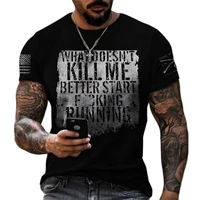 summer new hot sale mens fitness t shirts street personality fashion clothing 3d printing street casual men oversized t shirts