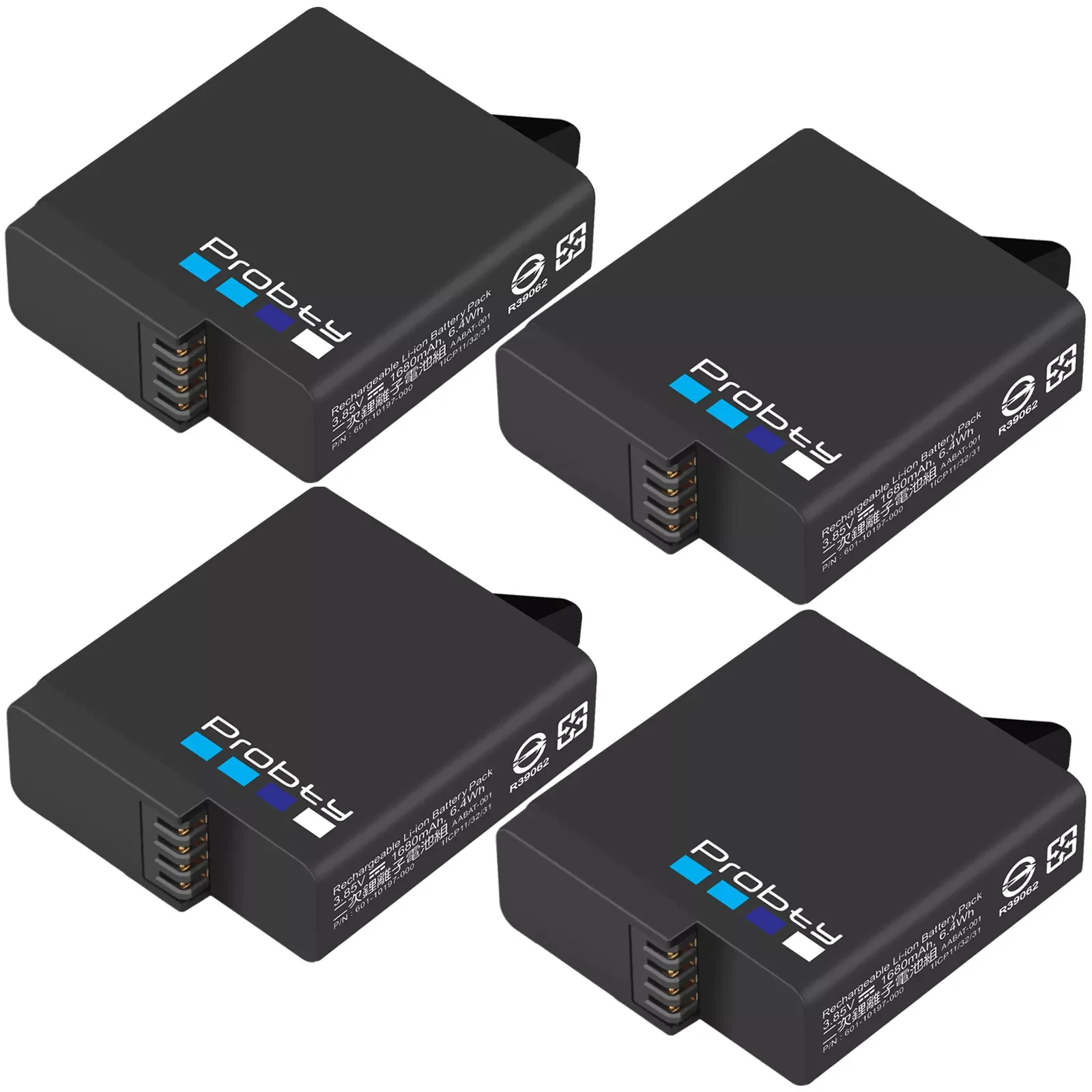 

1680mAh GoPro Hero 7 hero 6 hero 5 Black Battery + LED dual Charger for Go Pro Hero7 hero6 hero5 Black camera AHDBT-501battery