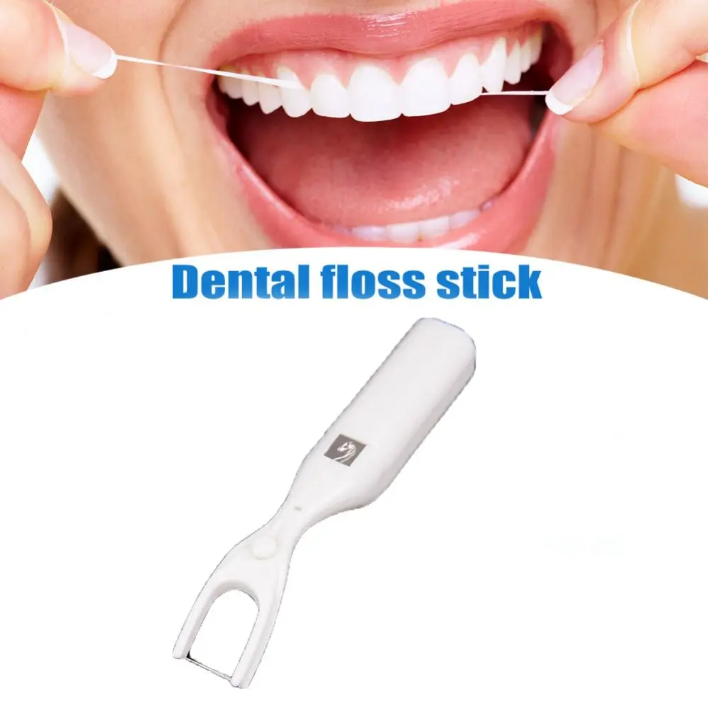 

Reusable Floss Rack Anti Caries Floss Holder Useful Dental Floss for Adult Kids