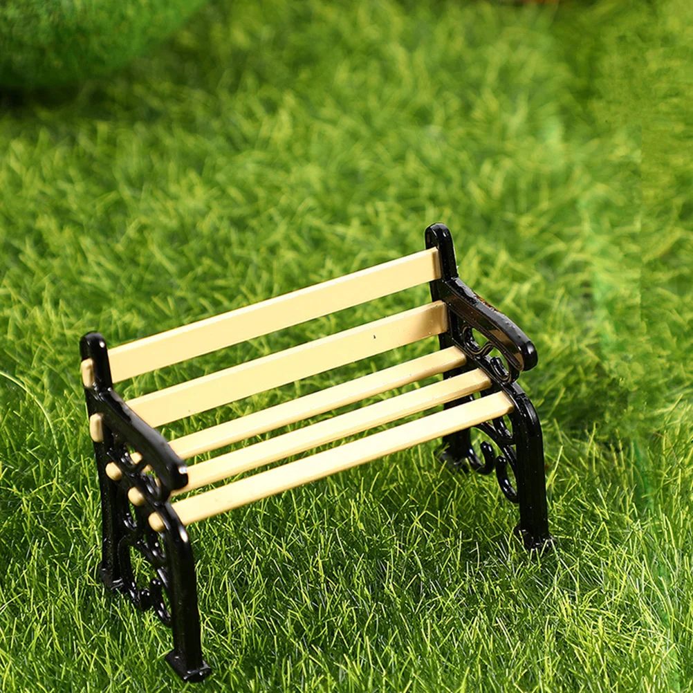 

2 шт., декоративный мини-стул для кукольного домика