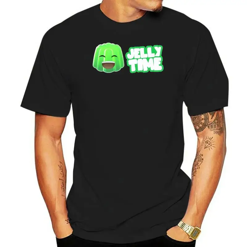 

Men Jelly Time 100% Cotton T Shirt Tee Oversized Tee Shirt