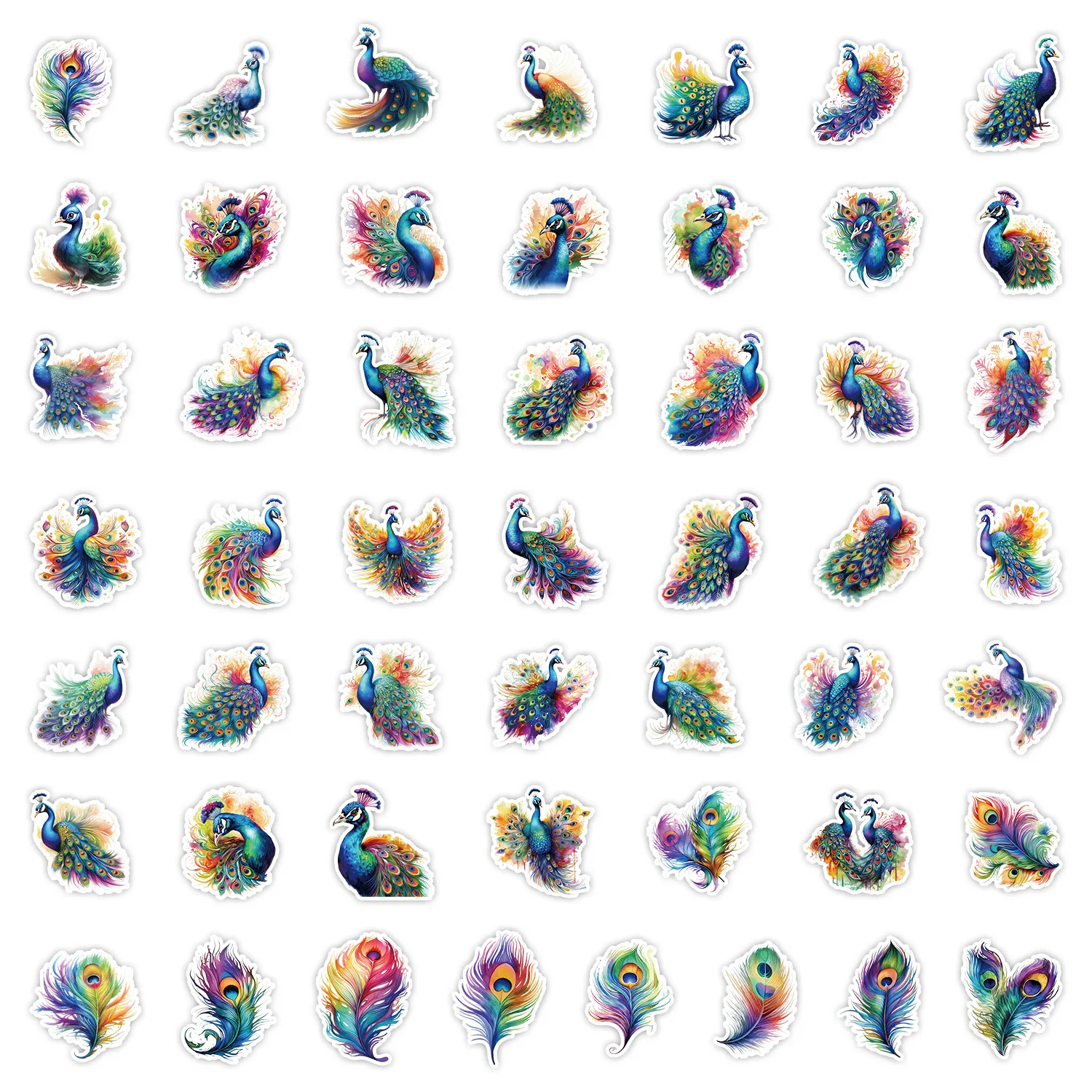 50 шт. водонепроницаемый стикер для ноутбука