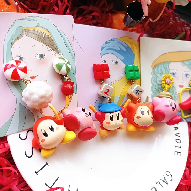 Новые милые серьги Sanrio с рисунком в виде бриллиантов, милые изысканные серьги из серебра 925 пробы с иглой, подарок на день рождения для девочек