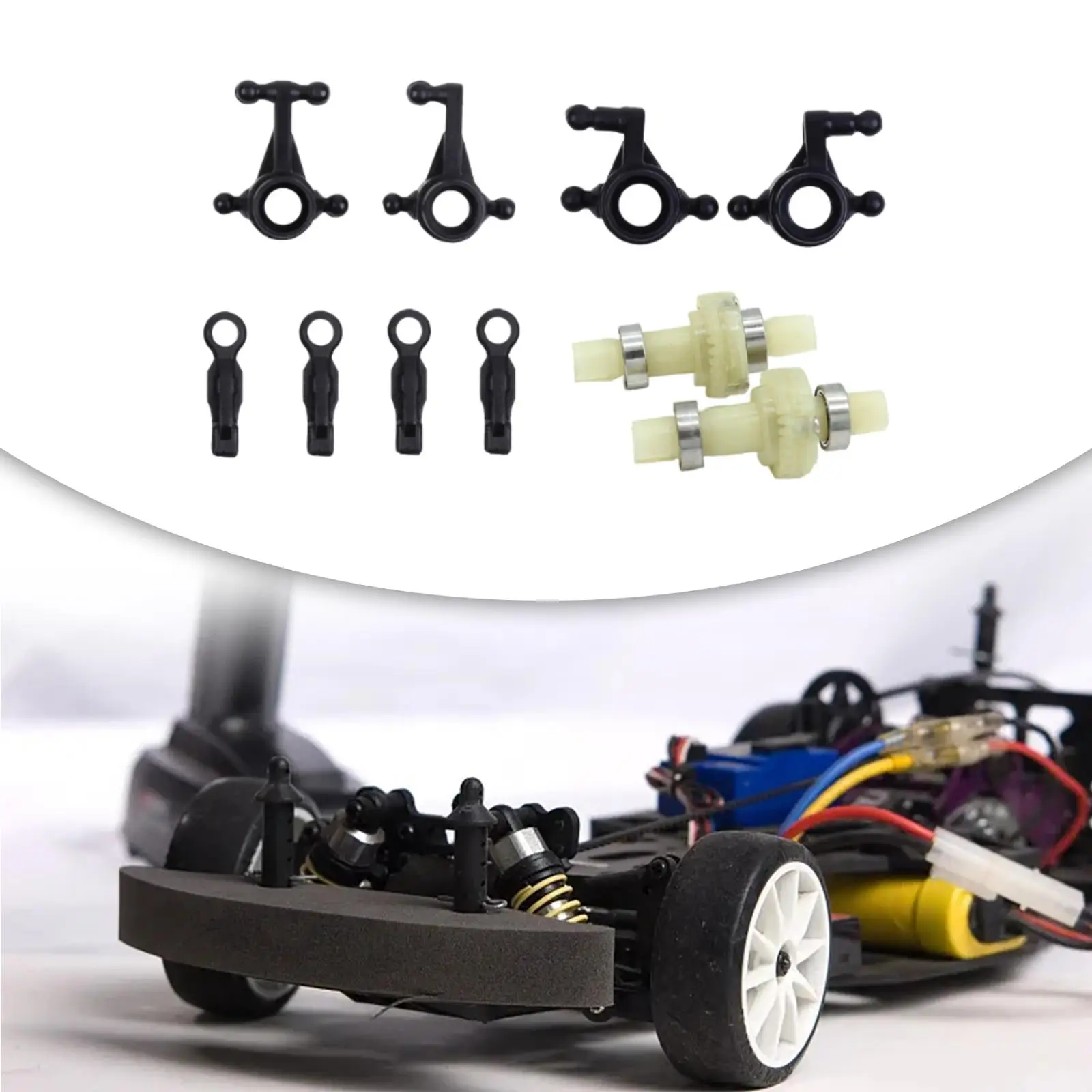 Фото Высокопроизводительные аксессуары для радиоуправляемых машин Wltoys 284010 284161 1/28 Crawler №4