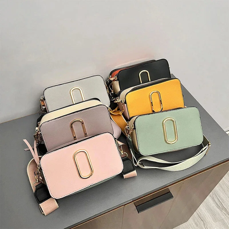 

Luxury Designer Handbag Women Camera Bags Small Square Bag Female Shoulder Crossbody Handbag