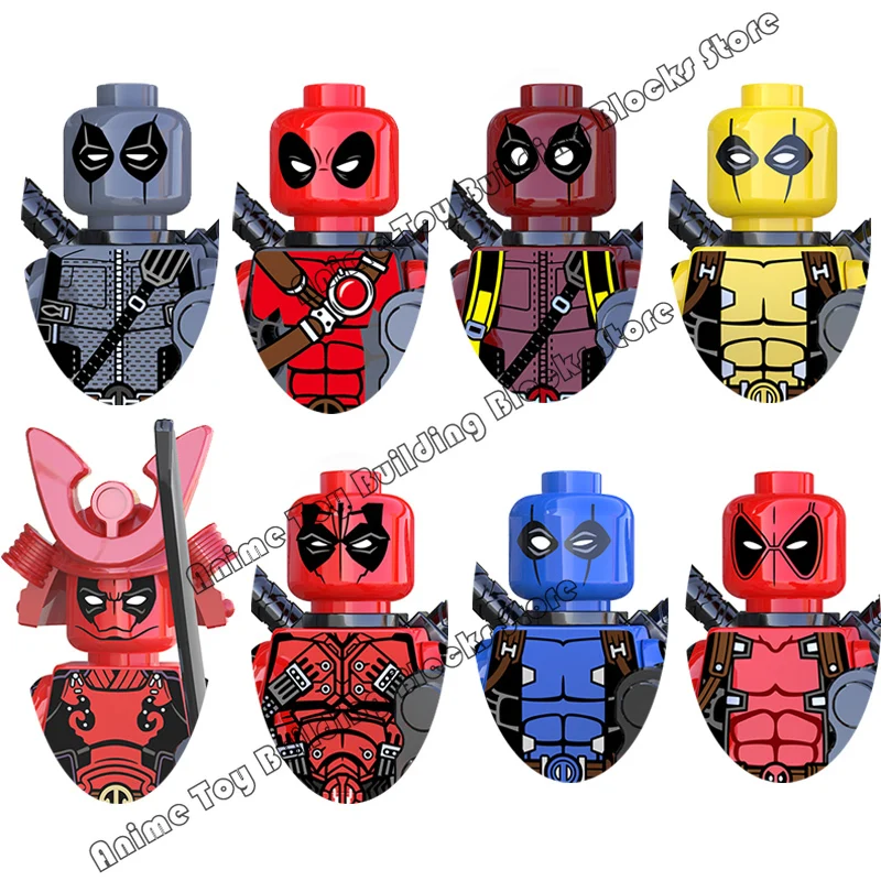 

KT1030 KF6157 X0331 X0281 Superhero Bricks Disney Anime Movies Mini Action Toy Figures Building Block Assemble Toys Gifts