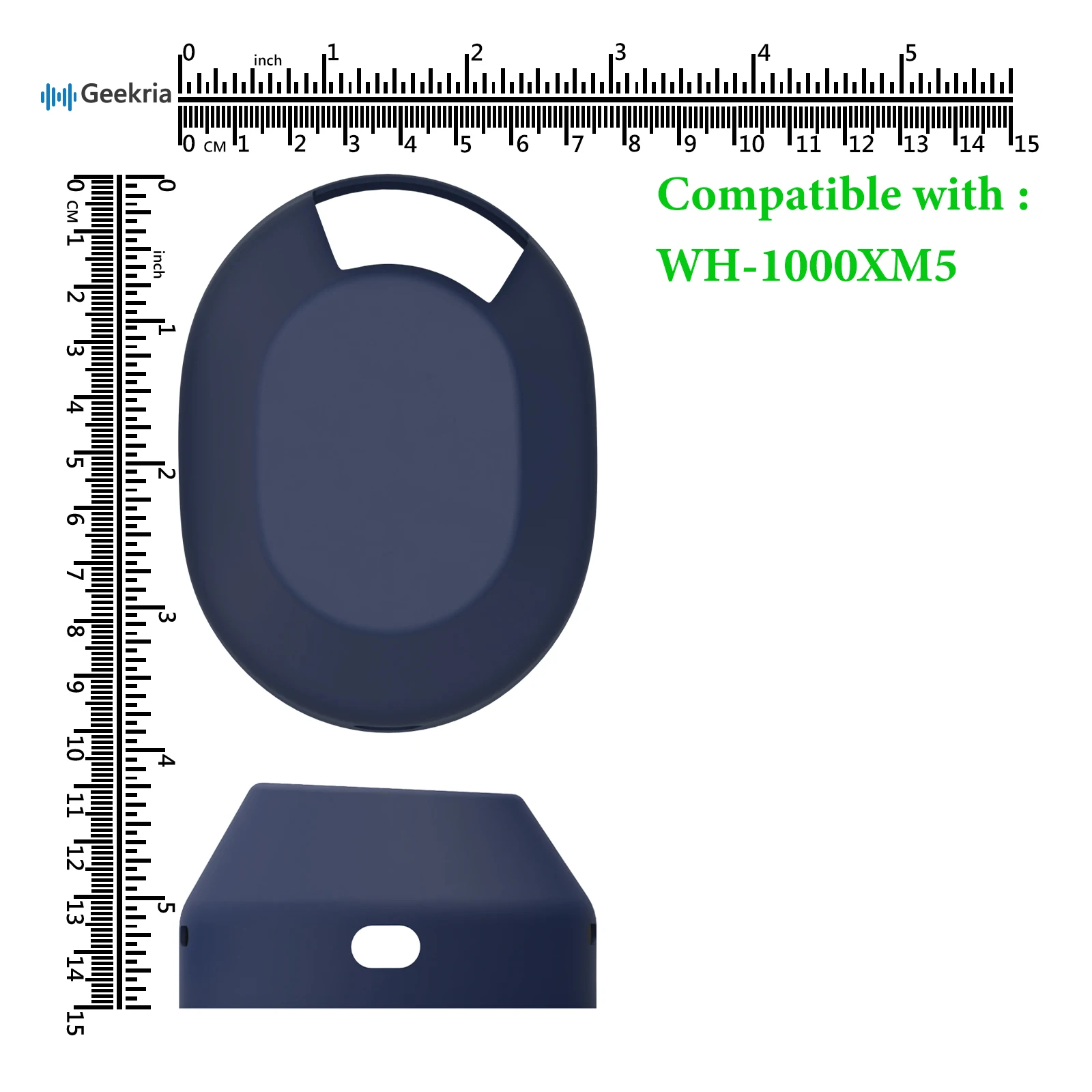 Силиконовый чехол для наушников Geekria совместимый с беспроводными наушниками Sony