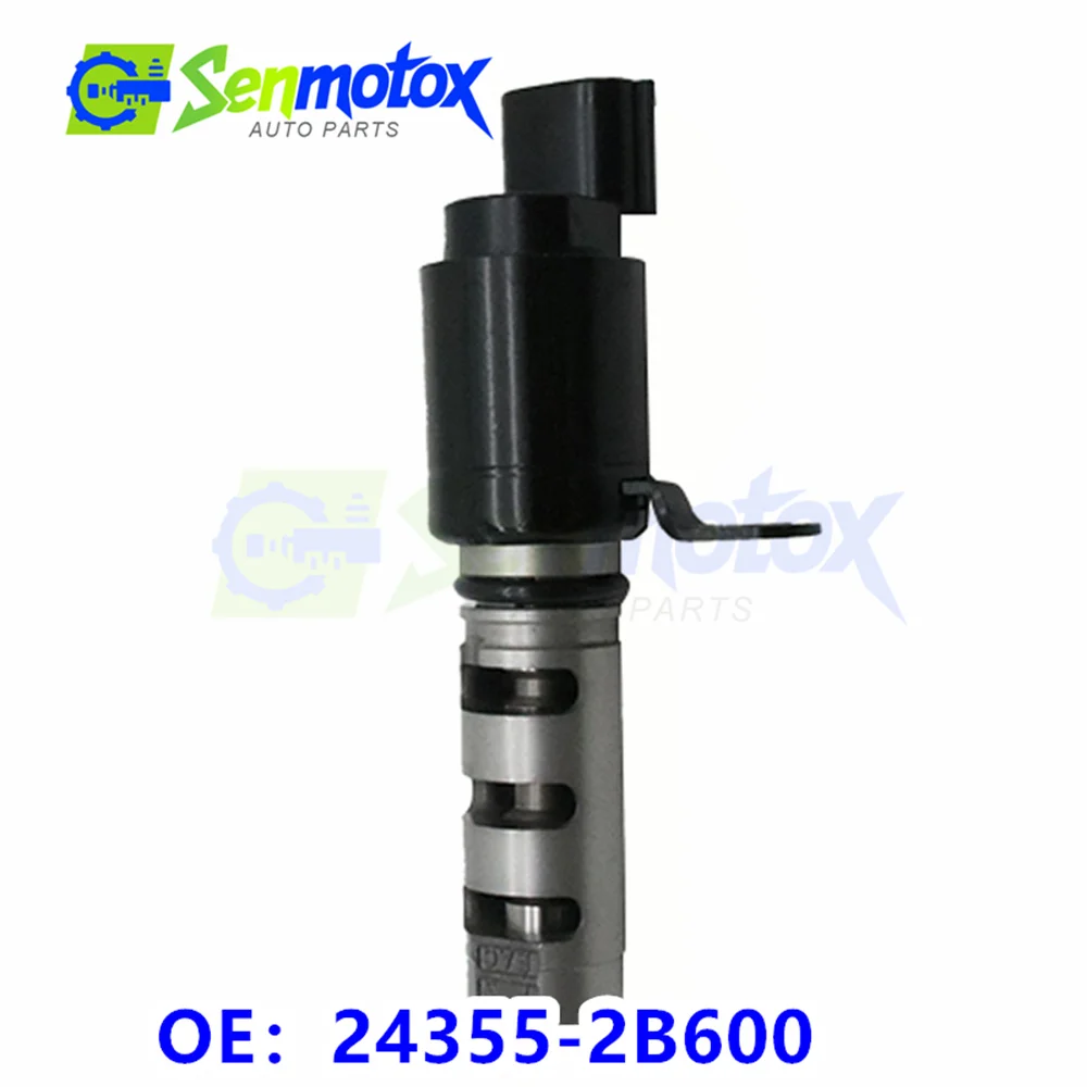 Фото 24355-2B600 для Hyundai i20 i30 ix20 KIA CARENS CEE'D CERATO PRO 2007-2012 SOUL 243552B600 VVT электромагнитный клапан с регулируемой синхронизацией №4