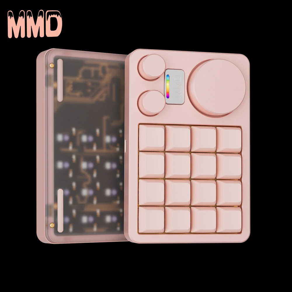 Корпус из алюминиевого сплава для клавиатуры MMD KM16 с ручкой индивидуальная