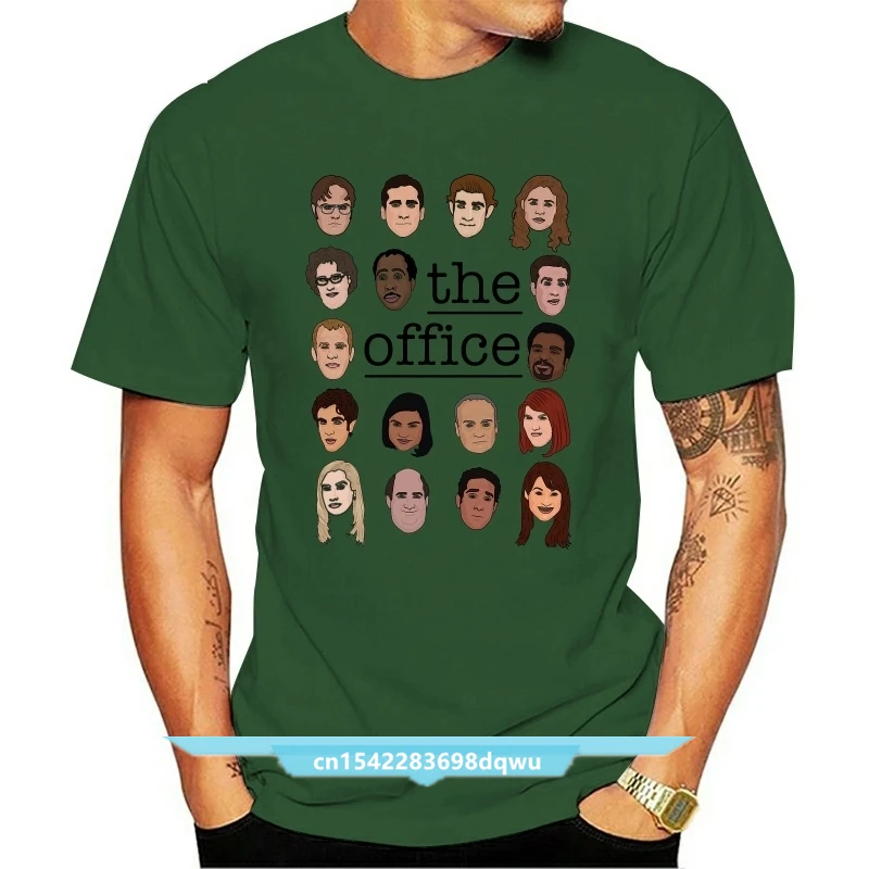 

Dwight Schrute The Office Tv Series T-Shirt Homme O-Neck Short Sleeve Men TShirt Fitness Cotton T-Shirt Male Brand Clothing