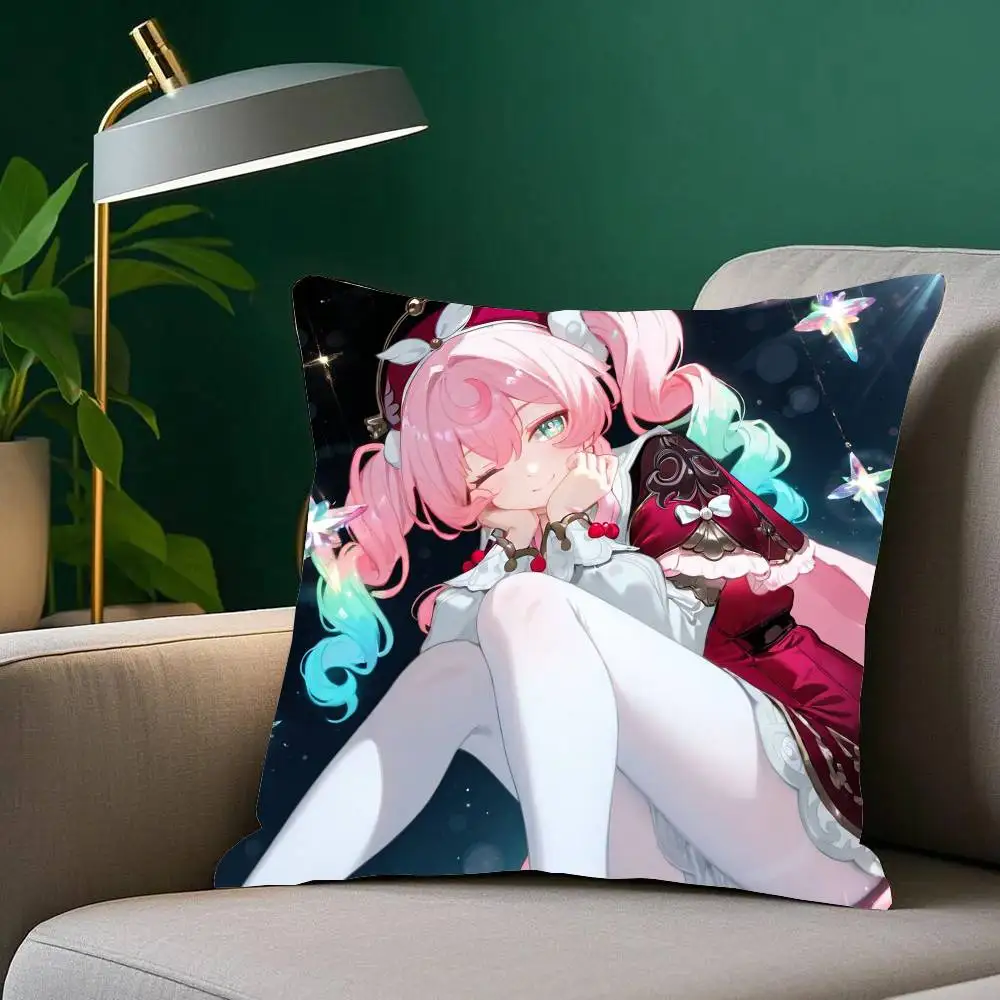 

Наволочка Honkai Star Rail из полиэстера/хлопка 40x40 см