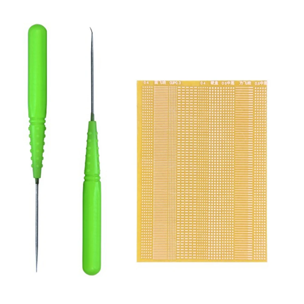 3In1 Soldering Lugs+Needle Welding Repairing Tools Solder Piece Rework Pad Point for Phones IC Touch BGA PCB